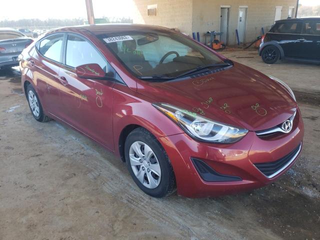 HYUNDAI ELANTRA SE 2016 5npdh4ae4gh758755