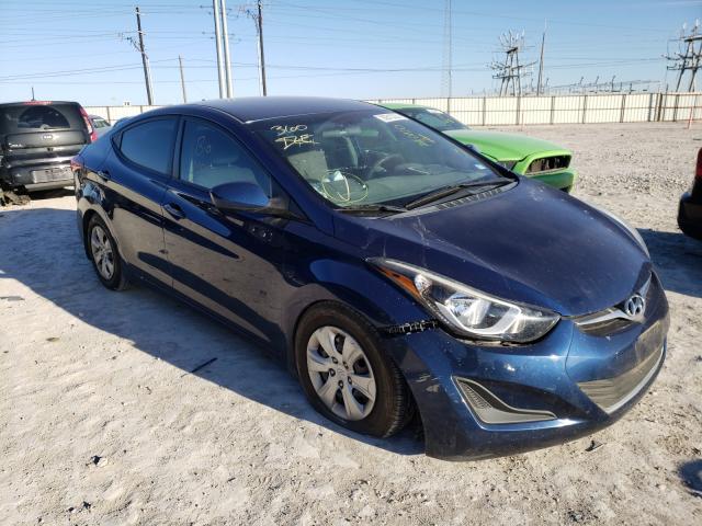 HYUNDAI ELANTRA SE 2016 5npdh4ae4gh760120