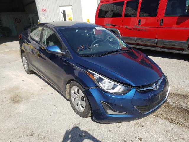 HYUNDAI ELANTRA SE 2016 5npdh4ae4gh763888