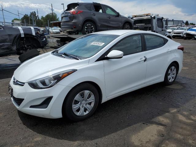 HYUNDAI ELANTRA SE 2016 5npdh4ae4gh776186