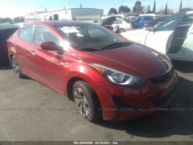 HYUNDAI ELANTRA 2016 5npdh4ae4gh780481