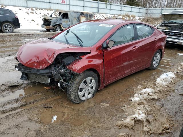 HYUNDAI ELANTRA SE 2016 5npdh4ae4gh782862