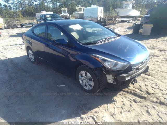 HYUNDAI ELANTRA 2016 5npdh4ae4gh785258