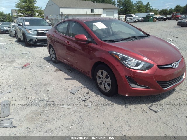 HYUNDAI ELANTRA 2016 5npdh4ae4gh794395