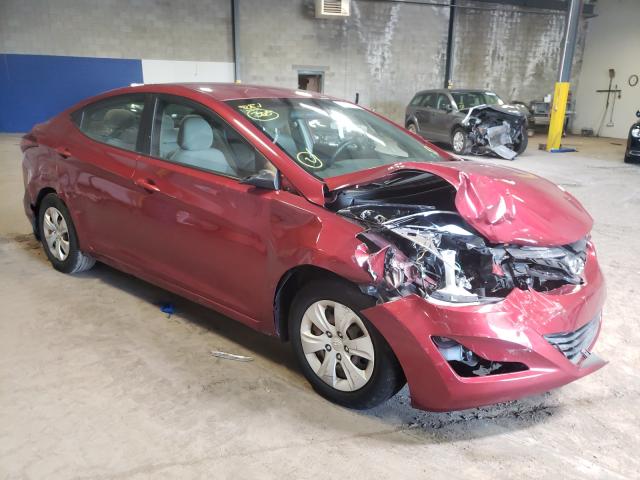 HYUNDAI ELANTRA SE 2016 5npdh4ae4gh795062