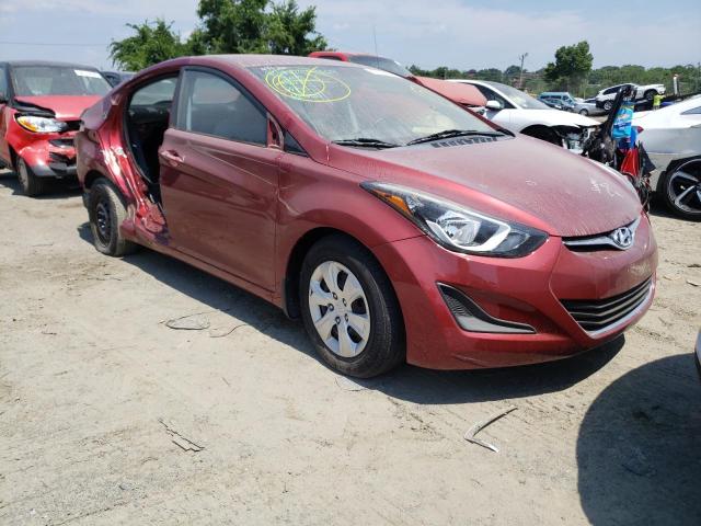 HYUNDAI ELANTRA SE 2016 5npdh4ae4gh795739