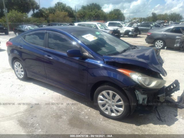 HYUNDAI ELANTRA 2012 5npdh4ae5ch070385