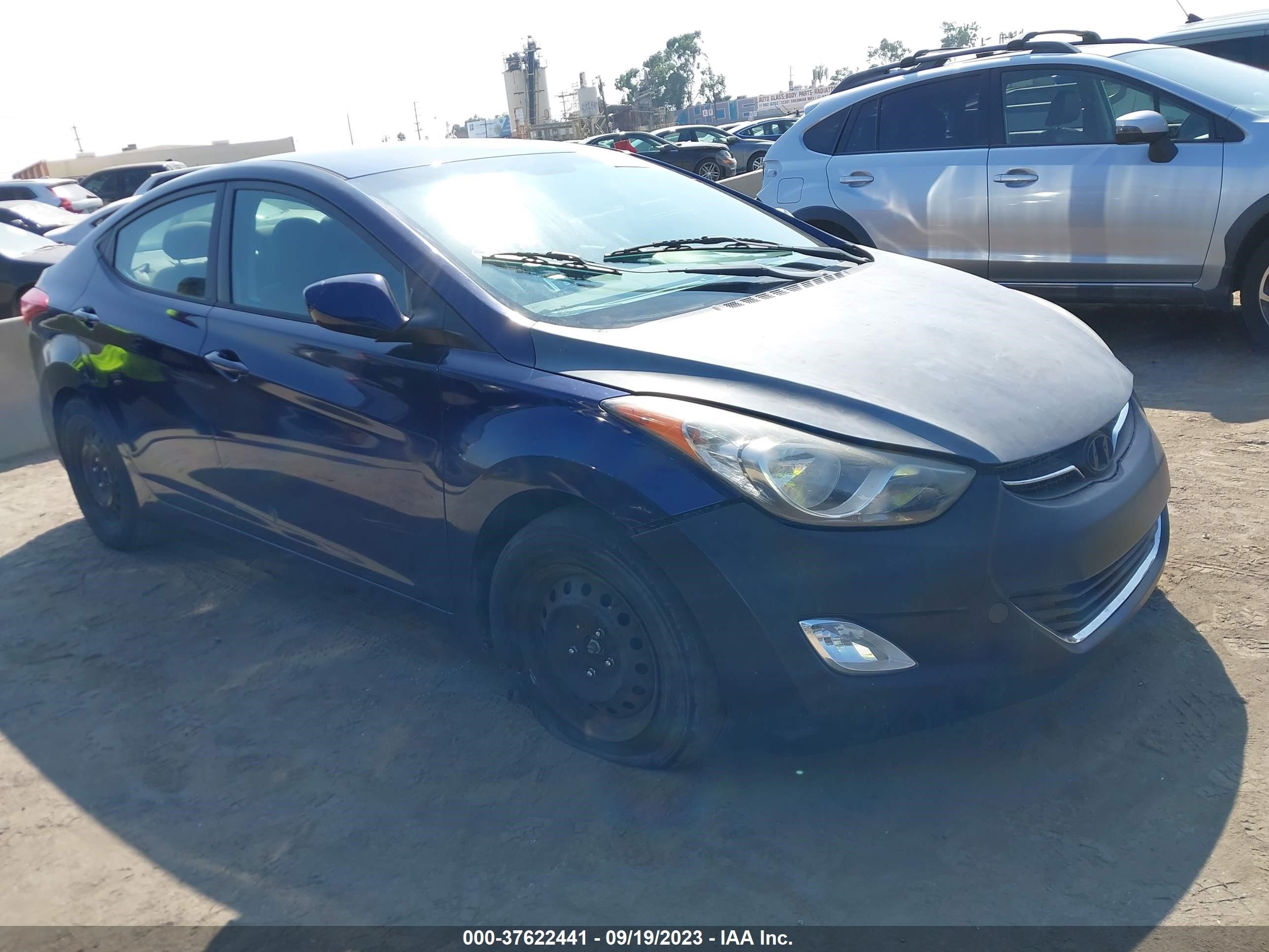 HYUNDAI ELANTRA 2012 5npdh4ae5ch113977