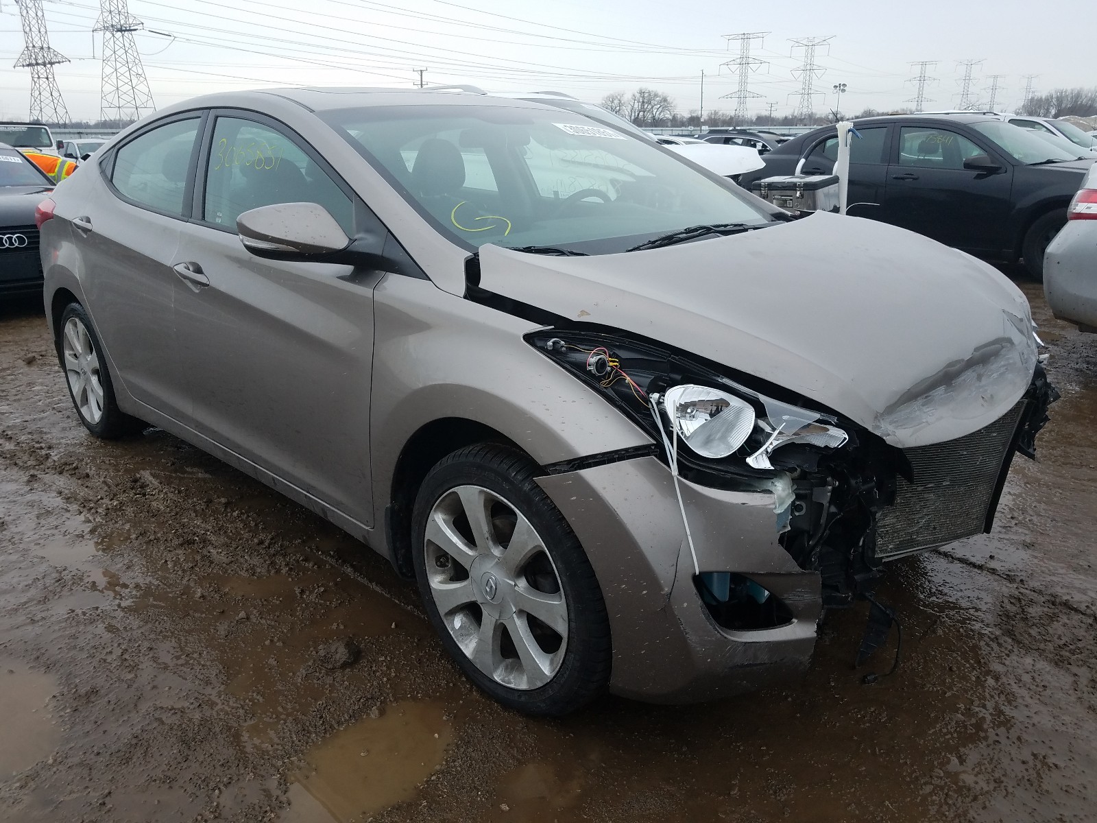 HYUNDAI ELANTRA GL 2013 5npdh4ae5dh156328