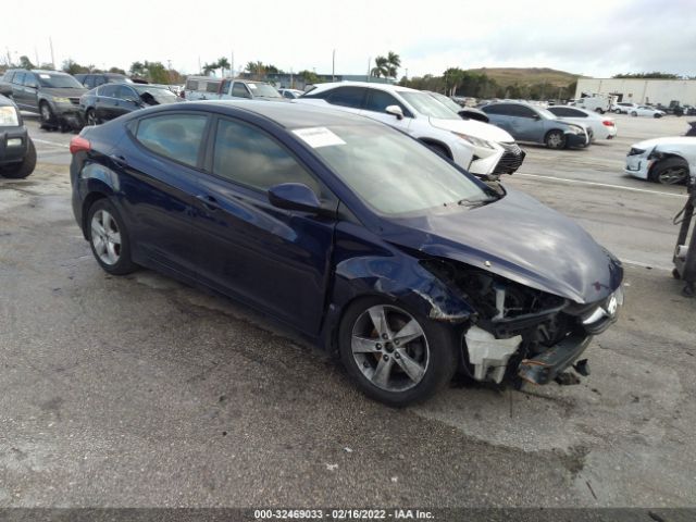 HYUNDAI ELANTRA 2013 5npdh4ae5dh179835