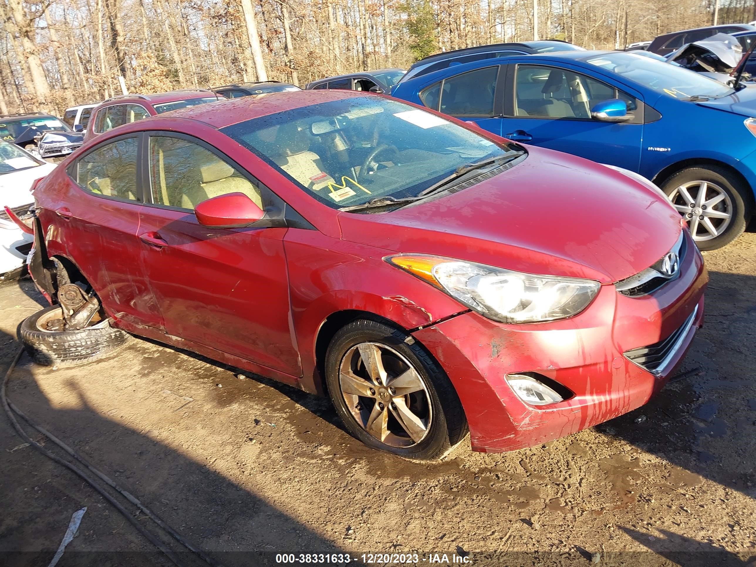 HYUNDAI ELANTRA 2013 5npdh4ae5dh226782