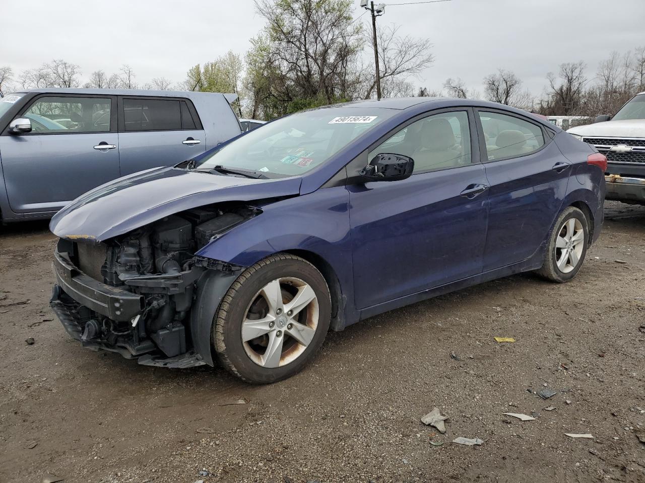 HYUNDAI ELANTRA 2013 5npdh4ae5dh245297