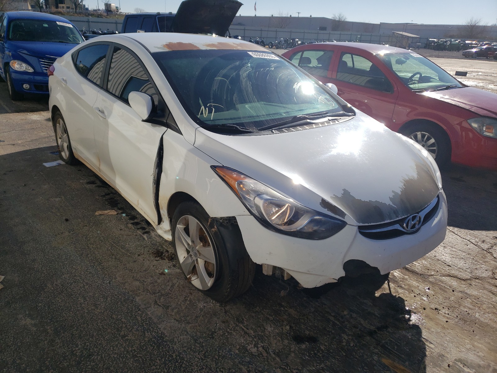 HYUNDAI ELANTRA GL 2013 5npdh4ae5dh288151