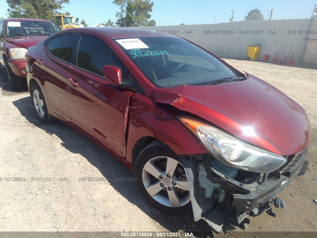 HYUNDAI ELANTRA 2013 5npdh4ae5dh386435