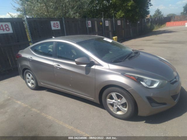 HYUNDAI ELANTRA 2014 5npdh4ae5eh461359