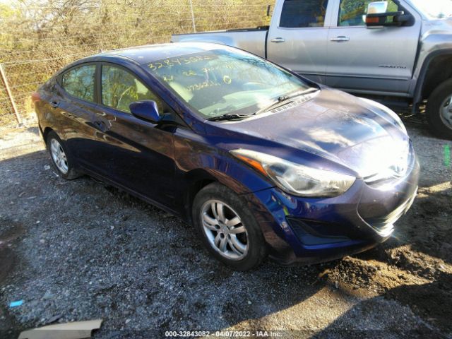 HYUNDAI ELANTRA 2014 5npdh4ae5eh463614