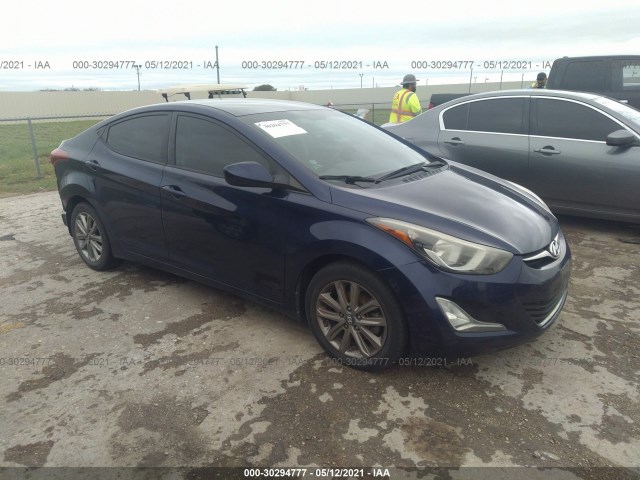 HYUNDAI ELANTRA 2014 5npdh4ae5eh481871