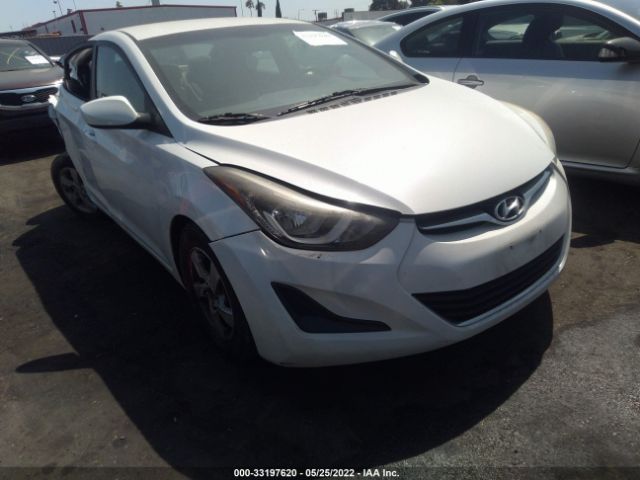 HYUNDAI ELANTRA 2014 5npdh4ae5eh486942