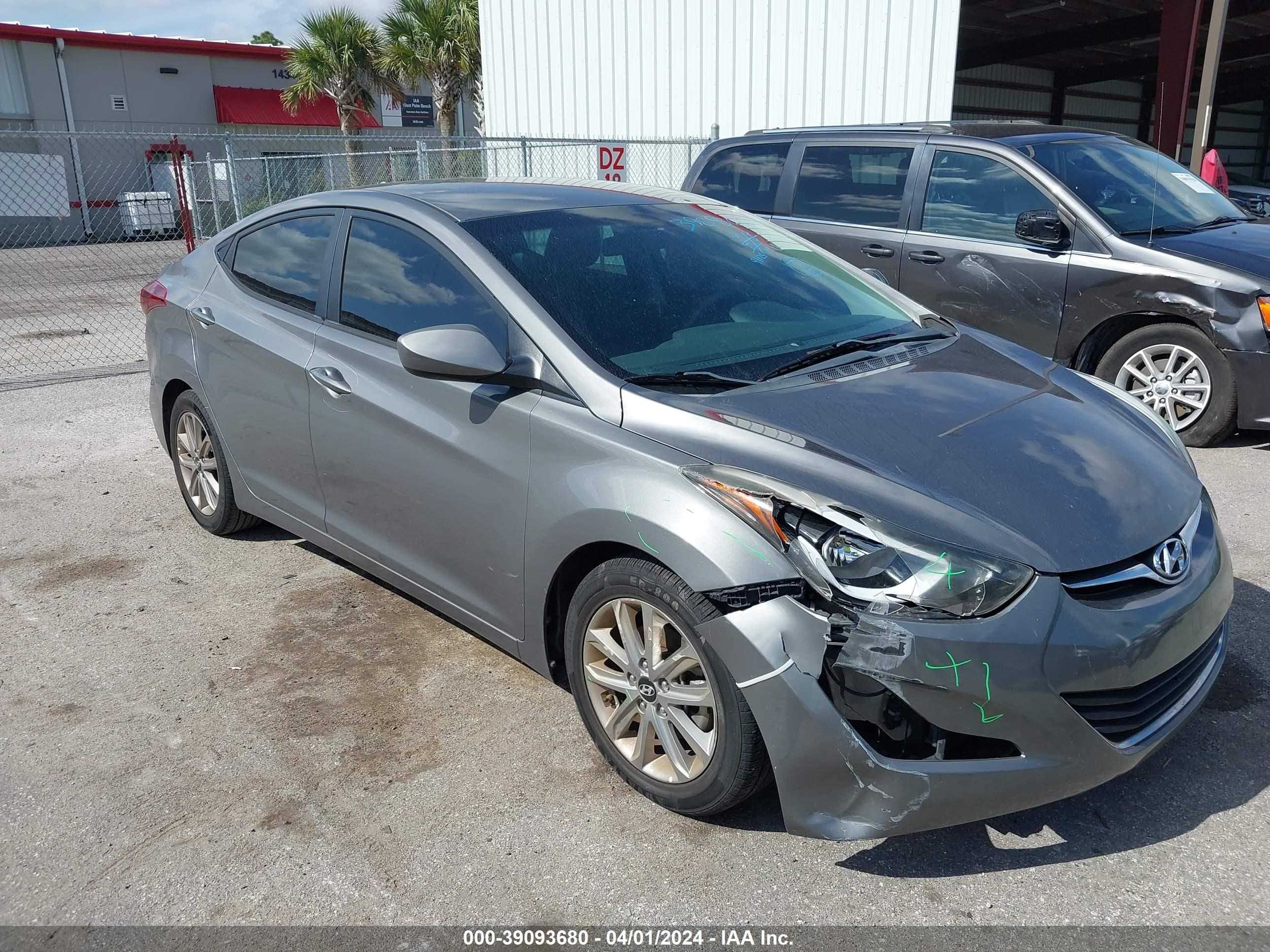 HYUNDAI ELANTRA 2014 5npdh4ae5eh494202