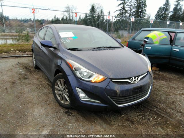 HYUNDAI ELANTRA 2014 5npdh4ae5eh500743