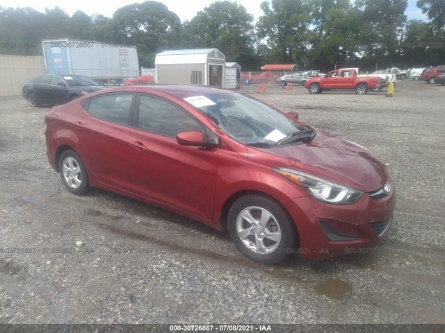 HYUNDAI ELANTRA 2014 5npdh4ae5eh503299