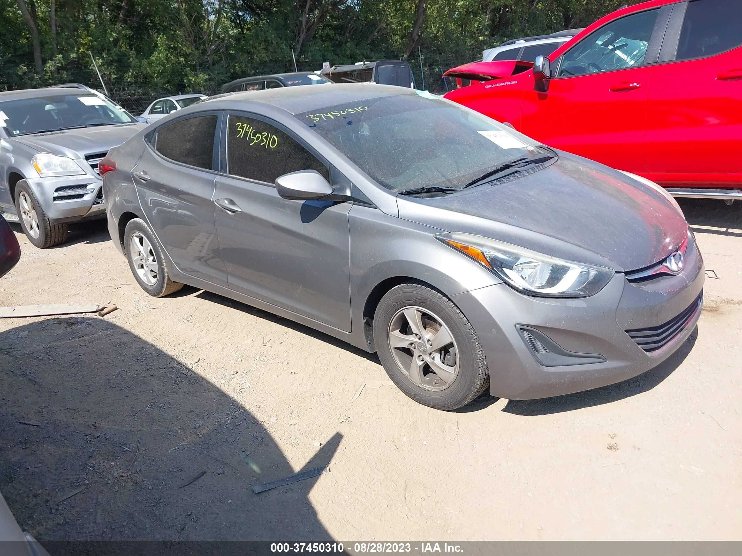 HYUNDAI ELANTRA 2014 5npdh4ae5eh511306