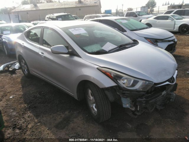 HYUNDAI ELANTRA 2014 5npdh4ae5eh512598