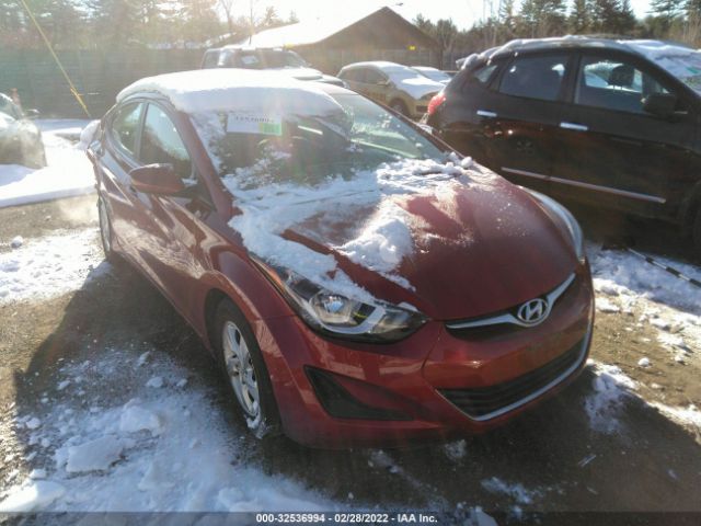 HYUNDAI ELANTRA 2014 5npdh4ae5eh517624