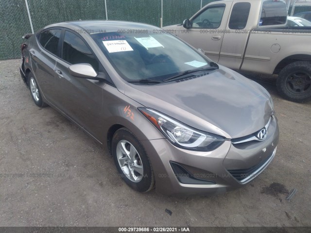 HYUNDAI ELANTRA 2014 5npdh4ae5eh527442