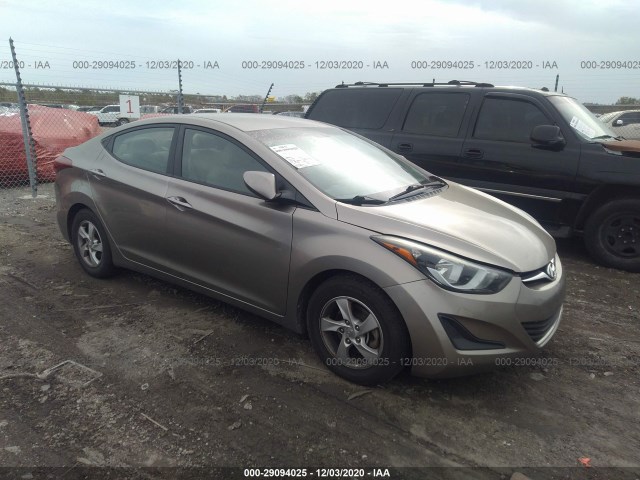 HYUNDAI ELANTRA 2014 5npdh4ae5eh530616