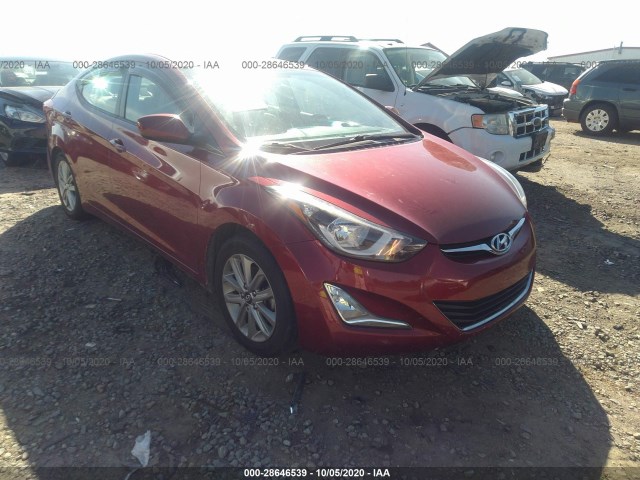 HYUNDAI ELANTRA 2014 5npdh4ae5eh532673