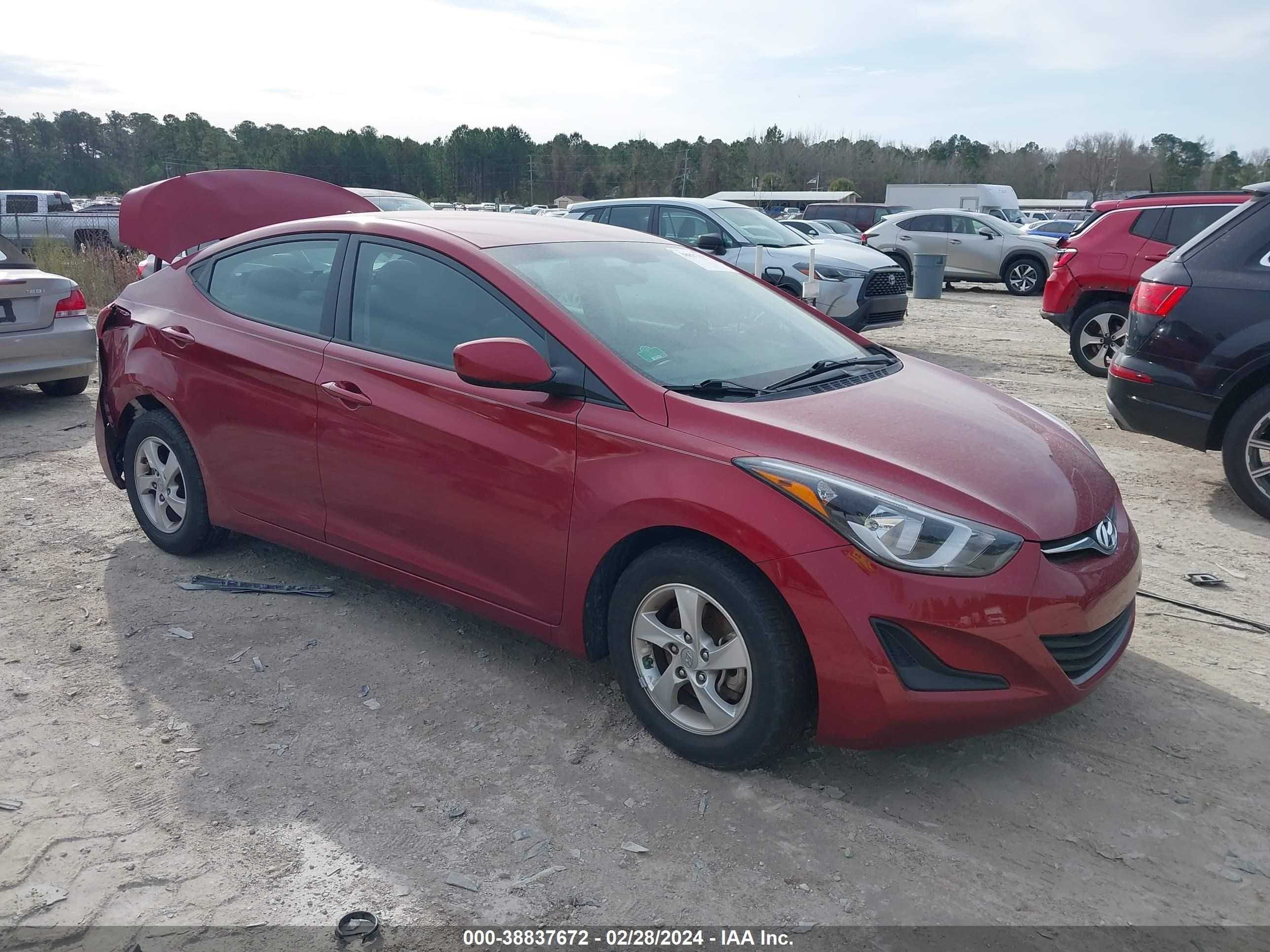 HYUNDAI ELANTRA 2014 5npdh4ae5eh534374