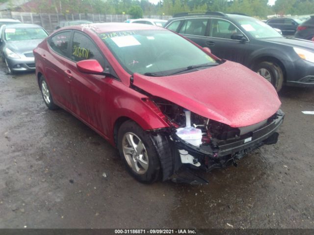 HYUNDAI ELANTRA 2014 5npdh4ae5eh535508