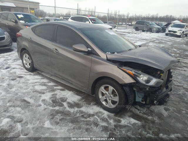 HYUNDAI ELANTRA 2014 5npdh4ae5eh536755