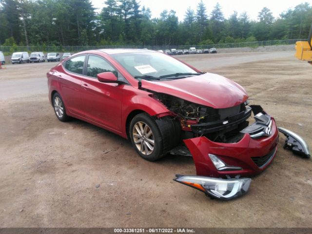 HYUNDAI ELANTRA 2014 5npdh4ae5eh539106