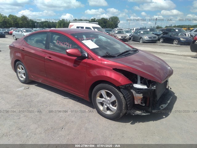 HYUNDAI ELANTRA 2014 5npdh4ae5eh540692