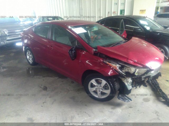 HYUNDAI ELANTRA 2014 5npdh4ae5eh541535