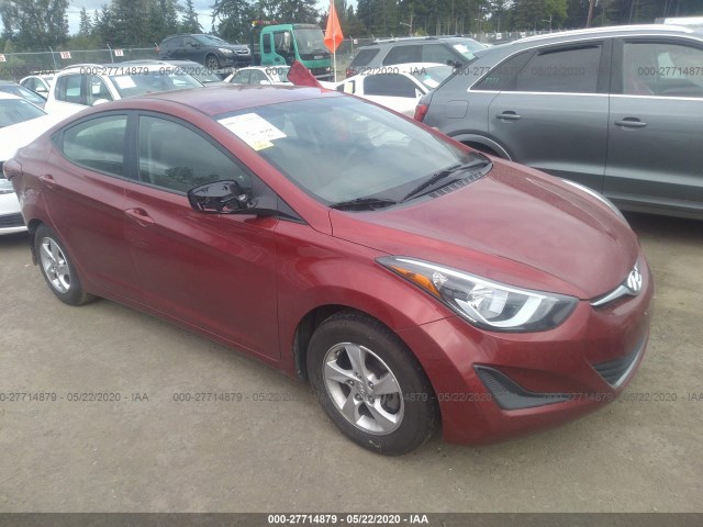 HYUNDAI ELANTRA 2014 5npdh4ae5eh544094