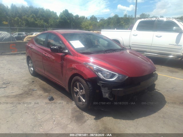 HYUNDAI ELANTRA 2014 5npdh4ae5eh544810