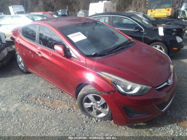 HYUNDAI ELANTRA 2014 5npdh4ae5eh545052