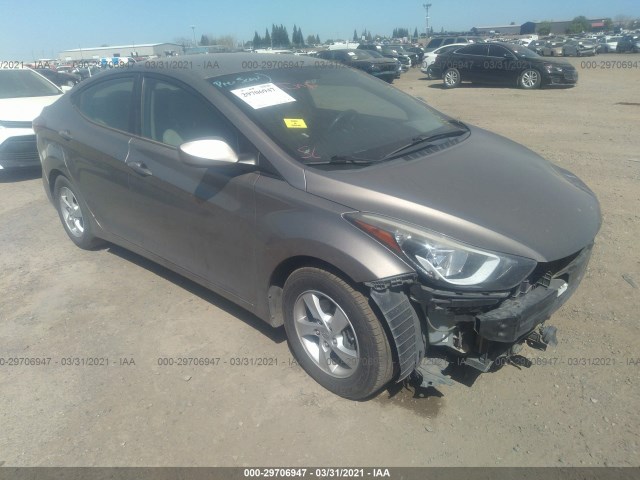 HYUNDAI ELANTRA 2015 5npdh4ae5fh548132