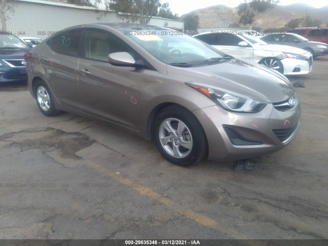 HYUNDAI ELANTRA 2015 5npdh4ae5fh561107