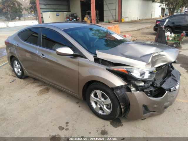 HYUNDAI ELANTRA 2015 5npdh4ae5fh574388