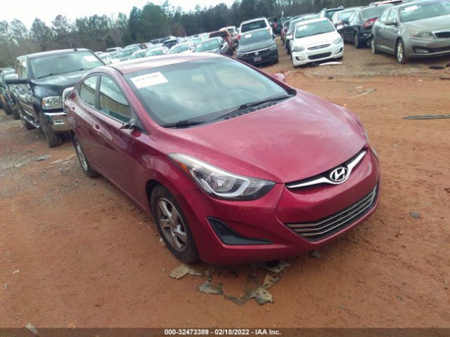 HYUNDAI ELANTRA 2015 5npdh4ae5fh580661