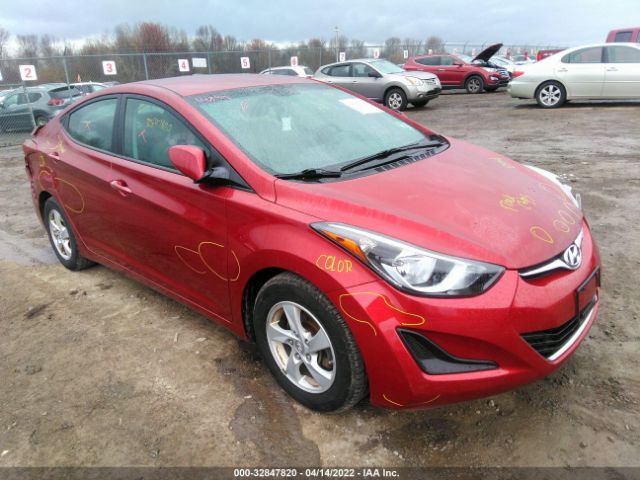 HYUNDAI ELANTRA 2015 5npdh4ae5fh584693