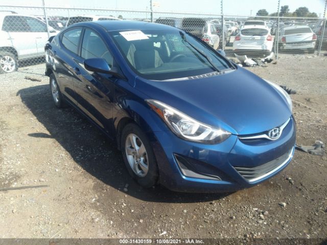 HYUNDAI ELANTRA 2015 5npdh4ae5fh586198