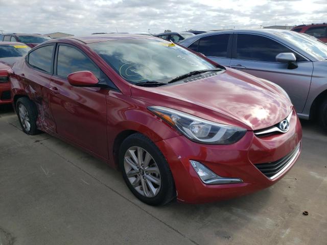 HYUNDAI ELANTRA SE 2015 5npdh4ae5fh601895