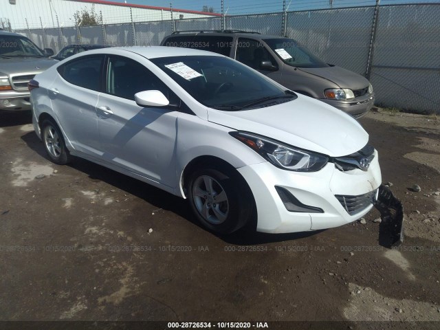 HYUNDAI ELANTRA 2015 5npdh4ae5fh614713