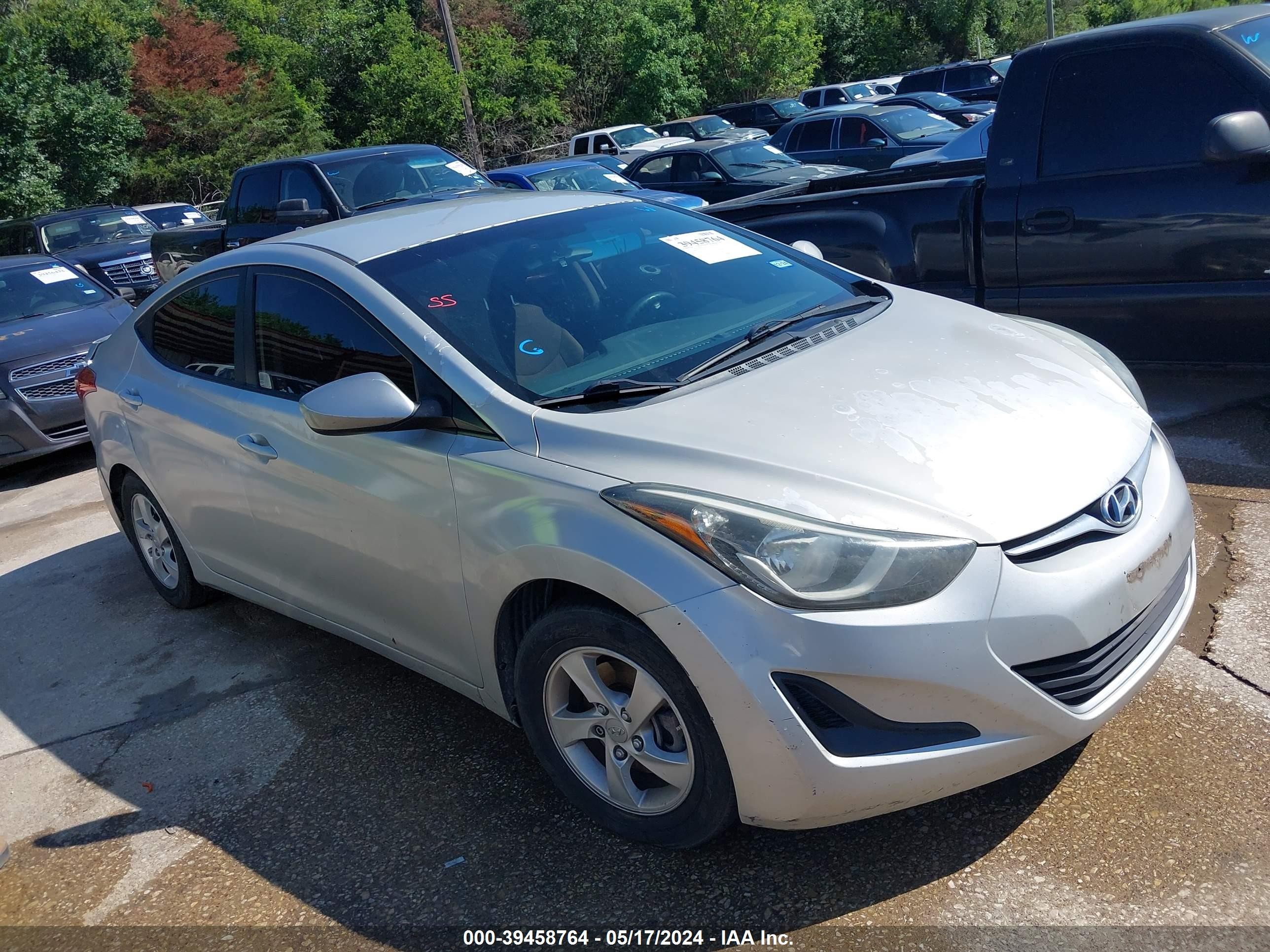 HYUNDAI ELANTRA 2015 5npdh4ae5fh651261