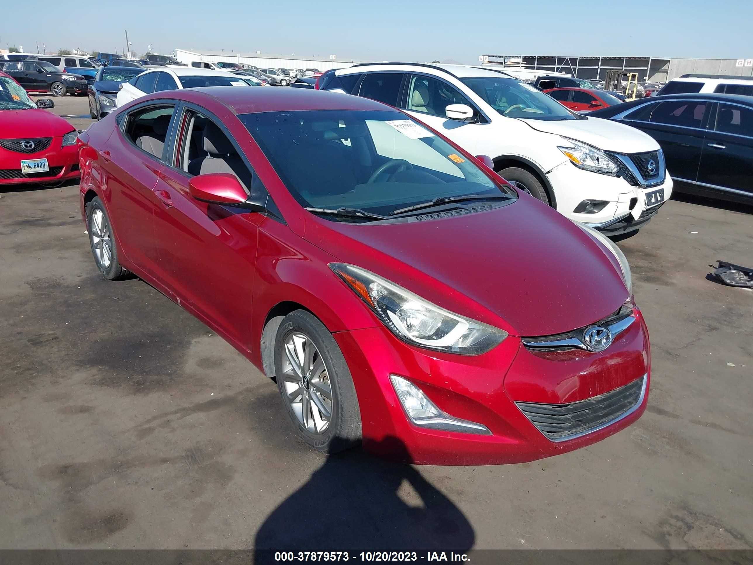 HYUNDAI ELANTRA 2016 5npdh4ae5gh658776